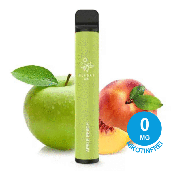 ELFBAR 600 - Apple Peach 0mg Nikotinfrei