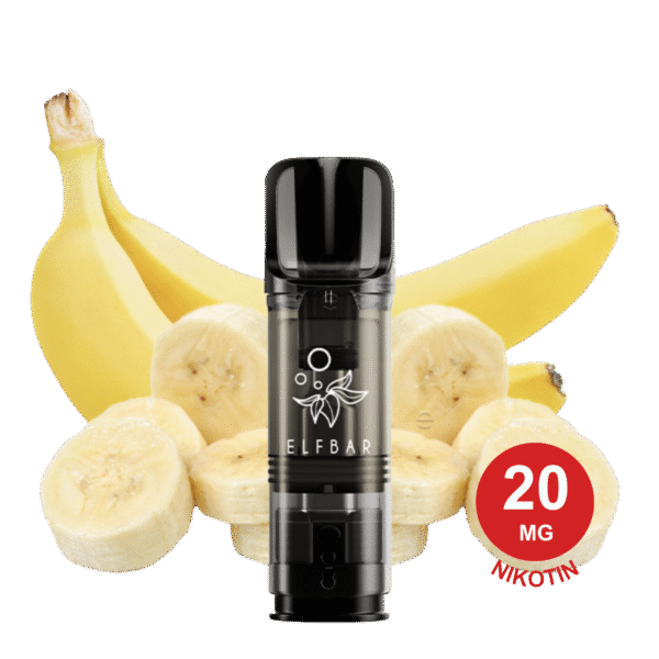 ELFBAR ELFA Pod – Banana 20mg Nikotin (2er Pack)
