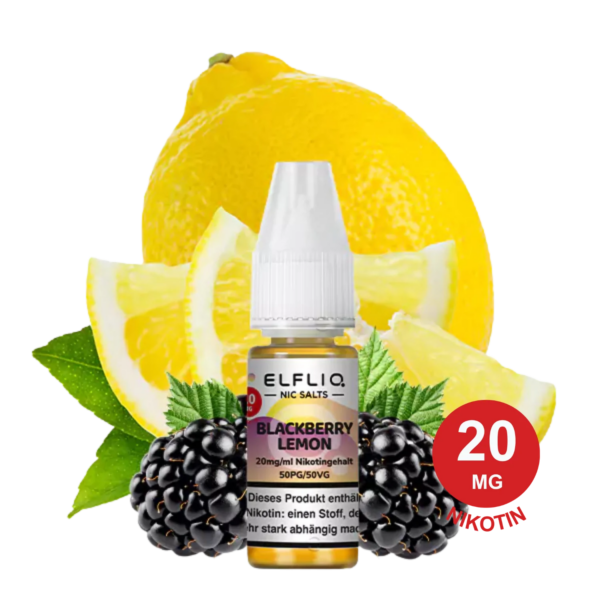 ELFLIQ by Elfbar - Blackberry Lemon 20mg Nikotin (10ml)