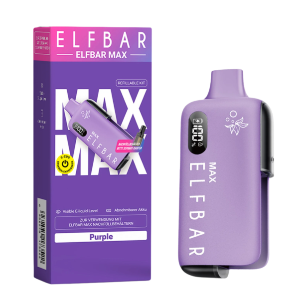 ELFBAR MAX Akkuträger Purple