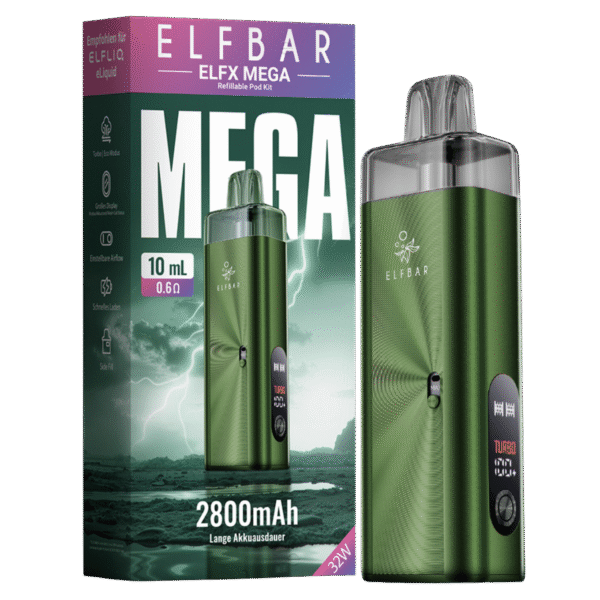 ELFBAR ELFX MEGA Kit - 2800mAh - Green