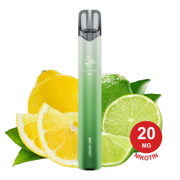 ELFBAR 800 - Lemon Lime 20mg Nikotin
