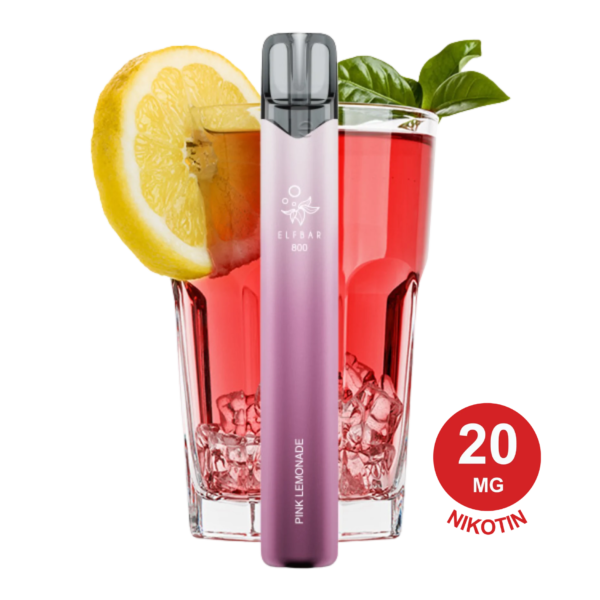 ELFBAR 800 - Pink Lemonade 20mg Nikotin
