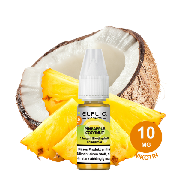 ELFLIQ by Elfbar - Pineapple Coconut 10mg Nikotin (10ml)
