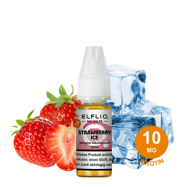 ELFLIQ by Elfbar - Strawberry Ice 10mg Nikotin (10ml)