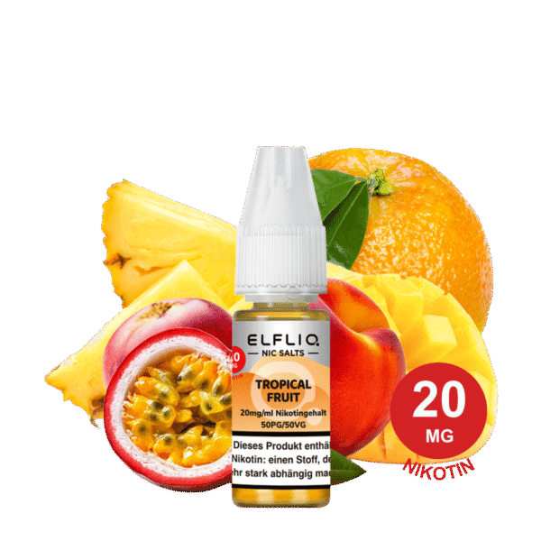 ELFLIQ by Elfbar - Tropical Fruit 20mg Nikotin (10ml)