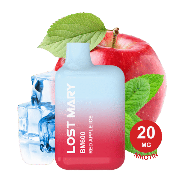 LOST MARY - BM600 Red Apple Ice 20mg Nikotin